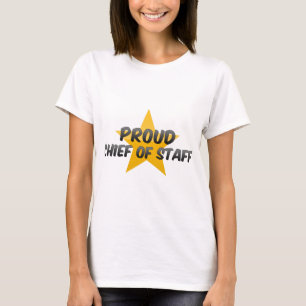 Stolt stabschef t-shirt