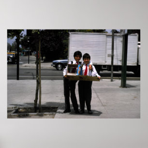 Stolt studenter, Santiago, Chile Poster