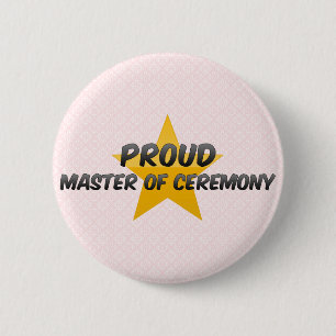 Stolt styra av ceremoni knapp