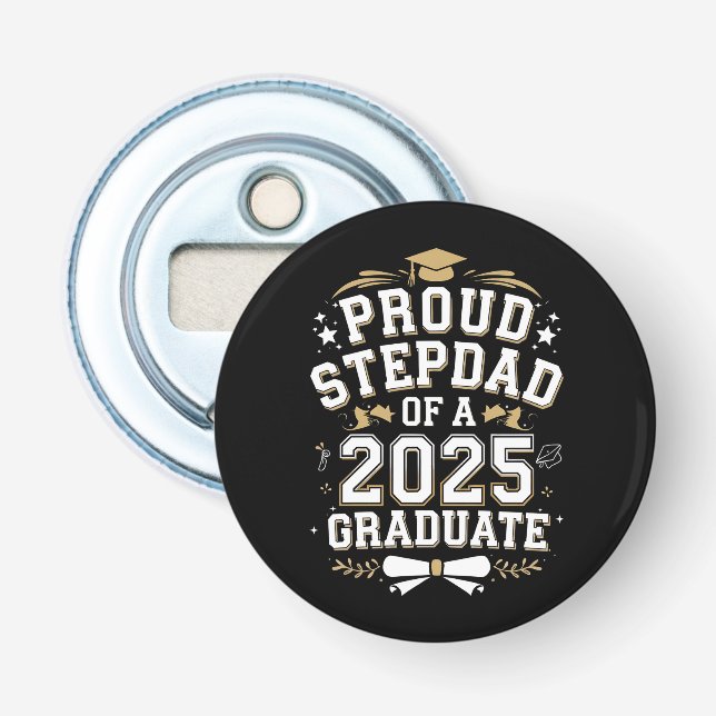 Stolt styvfar till en 2025 års examen examen flasköppnare (Framsidan)