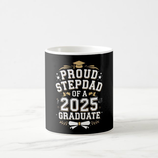 Stolt styvfar till en examen från 2025 kaffemugg (Center)