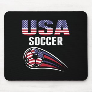 Stolt supporter för amerikanska fotbollslaget Usa- Musmatta