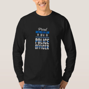 stolt Svärmor av en polisansvarig Coola Mothe T Shirt