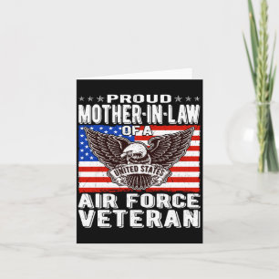Stolt svärmor till Air Force-veteran Kort