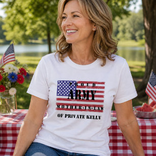 Stolt svärmor till armén t-shirt