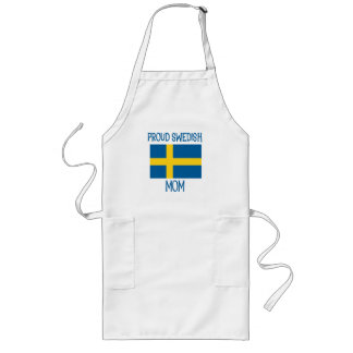 Stolt svensk mamma långt förkläde