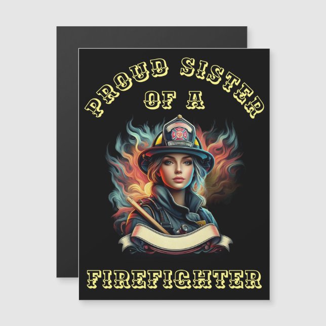 stolt syster av en brandsläckare W (Fram/baksida)