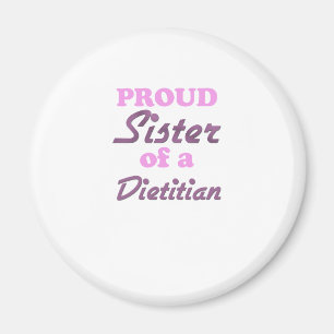 Stolt syster av en Dietitian Magnet