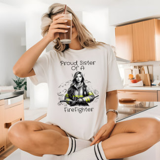 stolt syster till brandsläckare W T Shirt