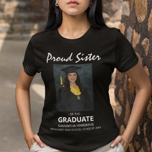 Stolt syster till den som tog examen   Foto T Shirt