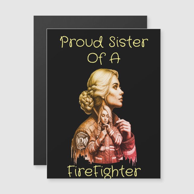 stolt syster till en brandsläckare (Fram/baksida)