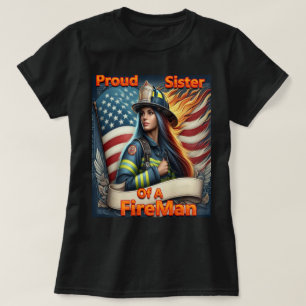 stolt syster till en brandsläckare, hemmabruk och t shirt