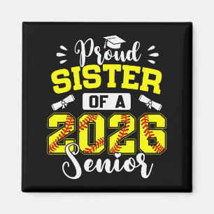 Stolt syster till en senior softbollutexaminerad 2 magnet