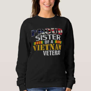 Stolt syster till en Vietnam-veteran för veteraner T Shirt