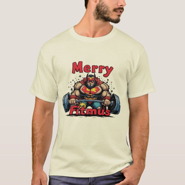 stolt T-shirt-design för julgymmet T Shirt (Framsida)