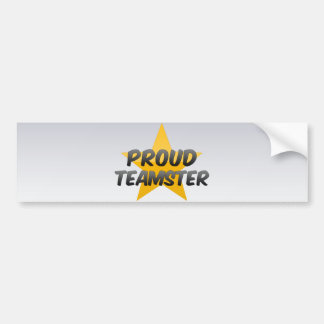 Stolt Teamster Bildekal