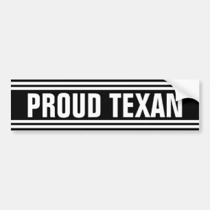 Stolt Texan Bildekal