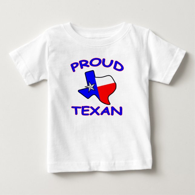 Stolt Texan för Texas baby Tee Shirt (Framsida)