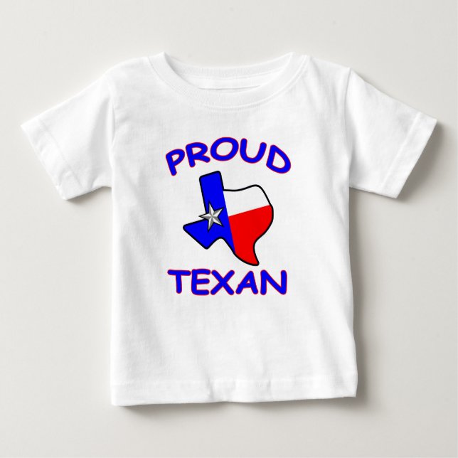 Stolt Texan för Texas baby Tröja (Framsida)
