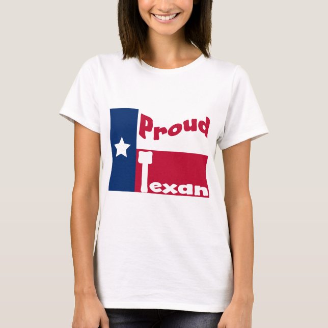 Stolt Texan T-shirt (Framsida)