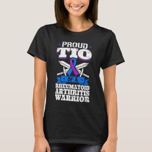 stolt tio av reumatoid artrit Warrior Awaren T Shirt