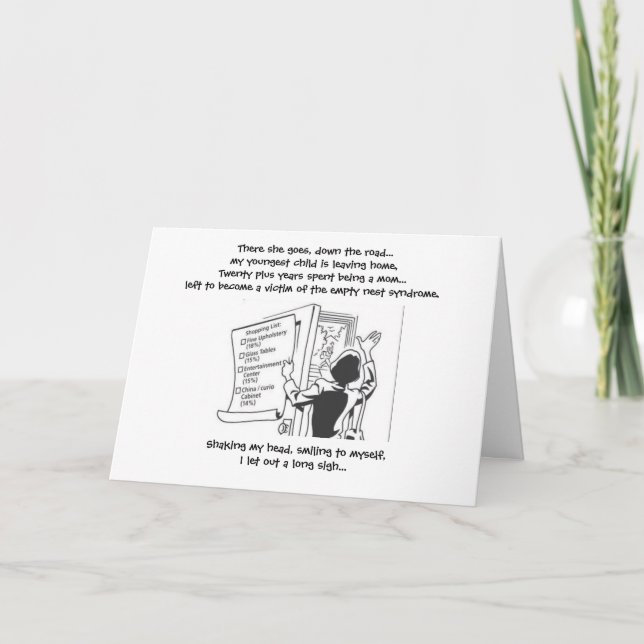 Stolt tomt Nesterkort Kort (Framsida)