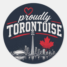 Stolt Torontoise Toronto Pride Klistermärke