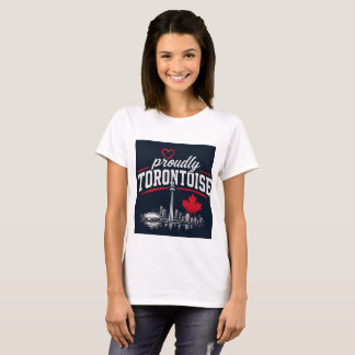 Stolt Torontoise Toronto Siluett Kanada T Shirt