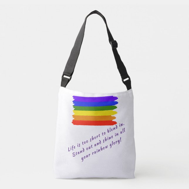 Stolt totebag med citat axelväska (Framsida)