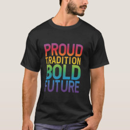 stolt tradition, djärv framtida trender för oavslu t shirt