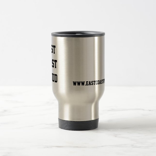 Stolt travel mug för ostkust resemugg (Center)