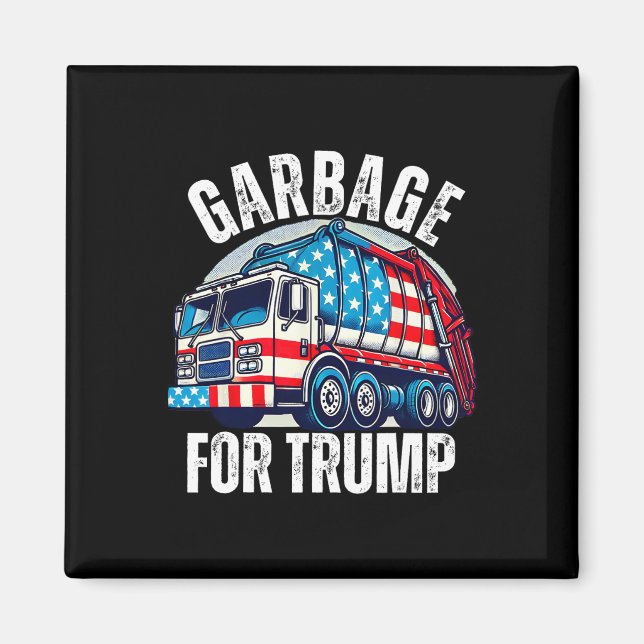 Stolt Trump Sop supporter Sop För Trump So Magnet (Framsidan)