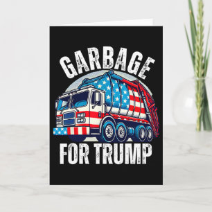 Stolt Trump Soppsupporter Soppa För Trump Ga Kort