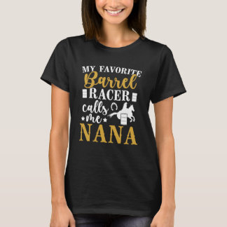 Stolt tunntunnsracing Mormor Barrel Racer Mormor M T Shirt