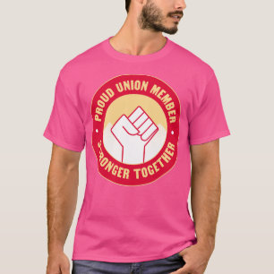 stolt unionsmedlem Unionized Work T Shirt