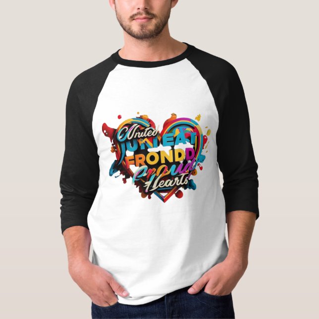 "stolt United" T Shirt (Framsida)