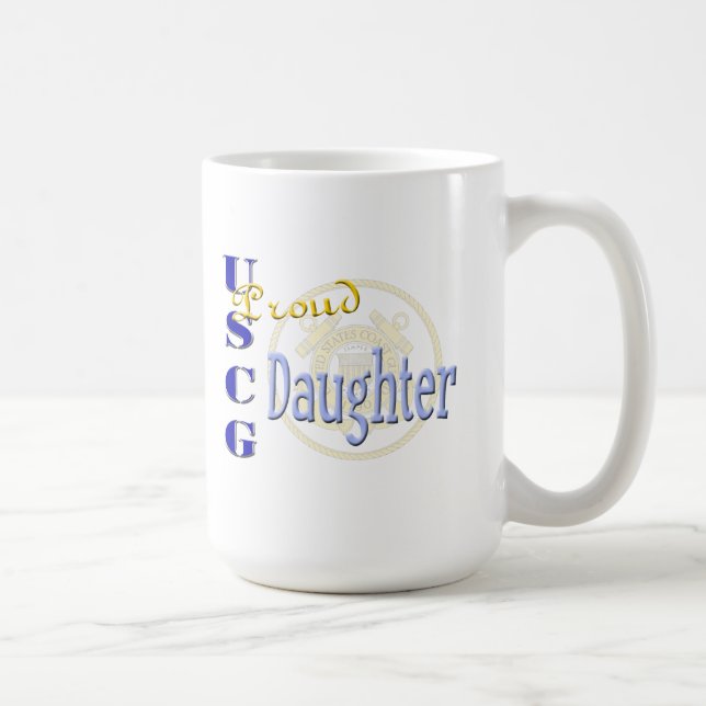 Stolt USCG-dotter Kaffemugg (Höger)