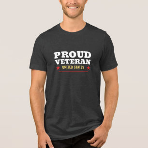 Stolt Veteran – USA:s Militära Kläder T Shirt