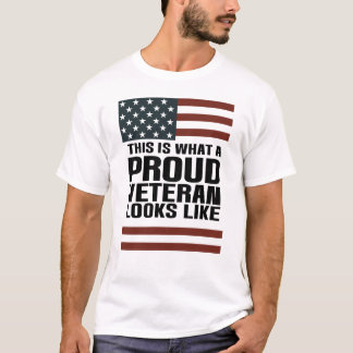 Stolt veteran - veteransdag t shirt