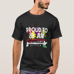 Stolt veterinär medborgare Yrke karriär arbetare T Shirt