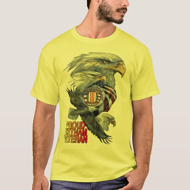 STOLT VIETNAM VETERAN T-SHIRT (Framsida)
