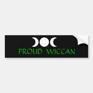 Stolt Wiccan bildekal