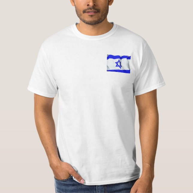 Stolt Zionist T Shirt (Framsida)