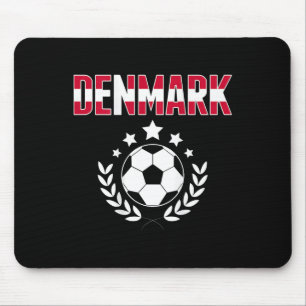 Stolta Danmark Fotbollsfans Tröja - Stöd Danska Musmatta