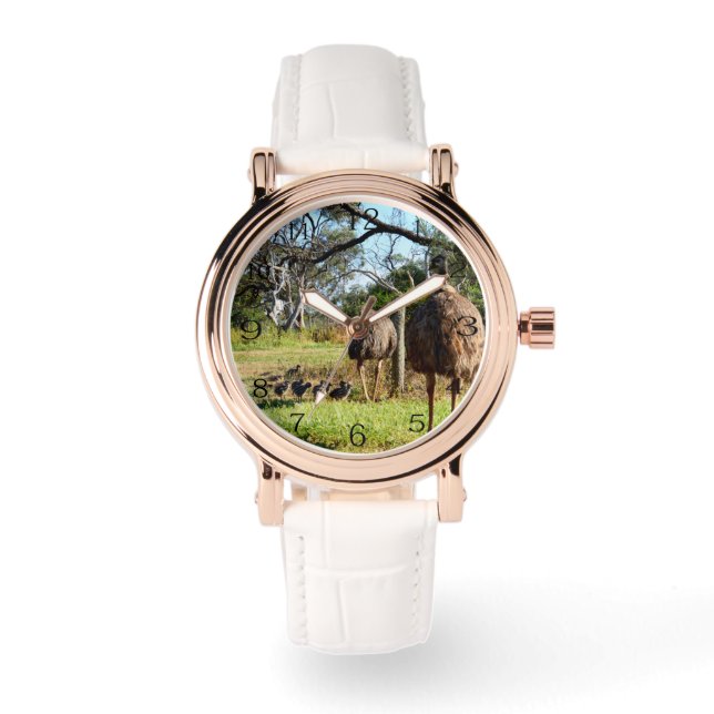 stolta EMU-föräldrar med Chickar, Armbandsur (Framsida)