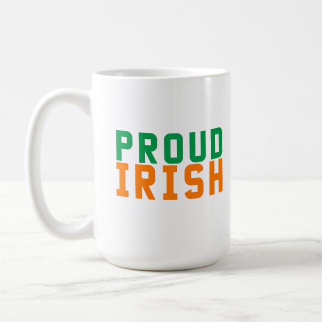 Stolta irländska  kaffemugg (Vänster)