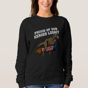 Stolta över våra hjältar Amerikanska veteransdagen T Shirt