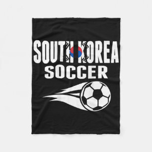 Stolta sydkoreanska fotbollsfans tröja stöd Sydkor Fleecefilt