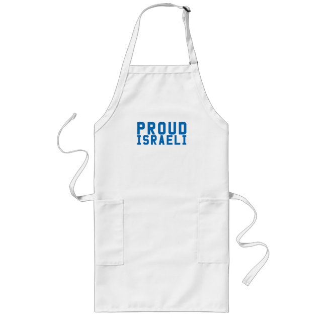 Stolte israeliska långt förkläde (Framsidan)