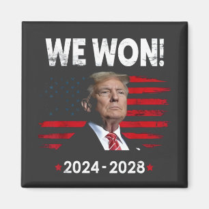 Stolte Maga President Trump Vann Inaugurationsdage Magnet